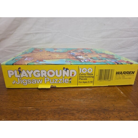 Warren Playground Favorites Secret Hideout 108 Piece Jigsaw Puzzle Complete - Picture 4 of 4